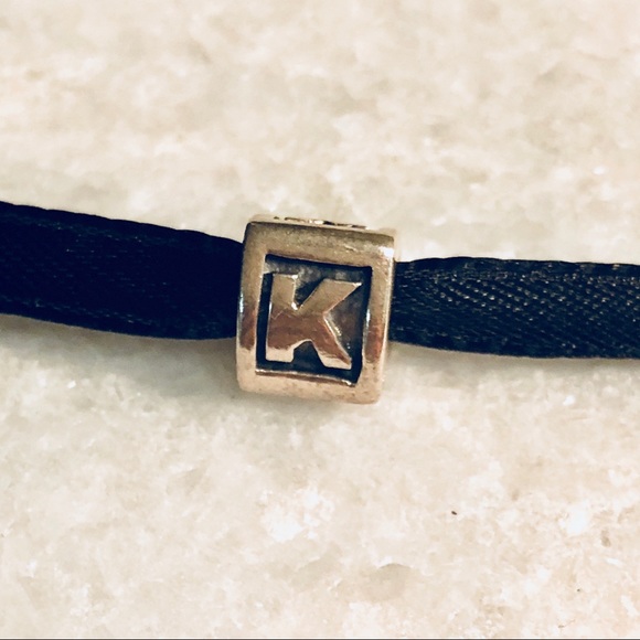 NWOT Retired Pandora Letter K initial Charm 💕✨ - Picture 2 of 5